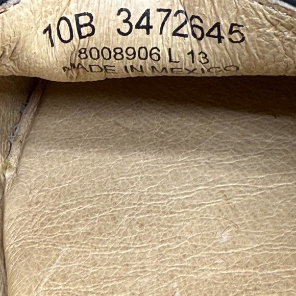 FRYE Black Leather Loafers Womens 10 Black Soft Leather Flats - Picture 11 of 11